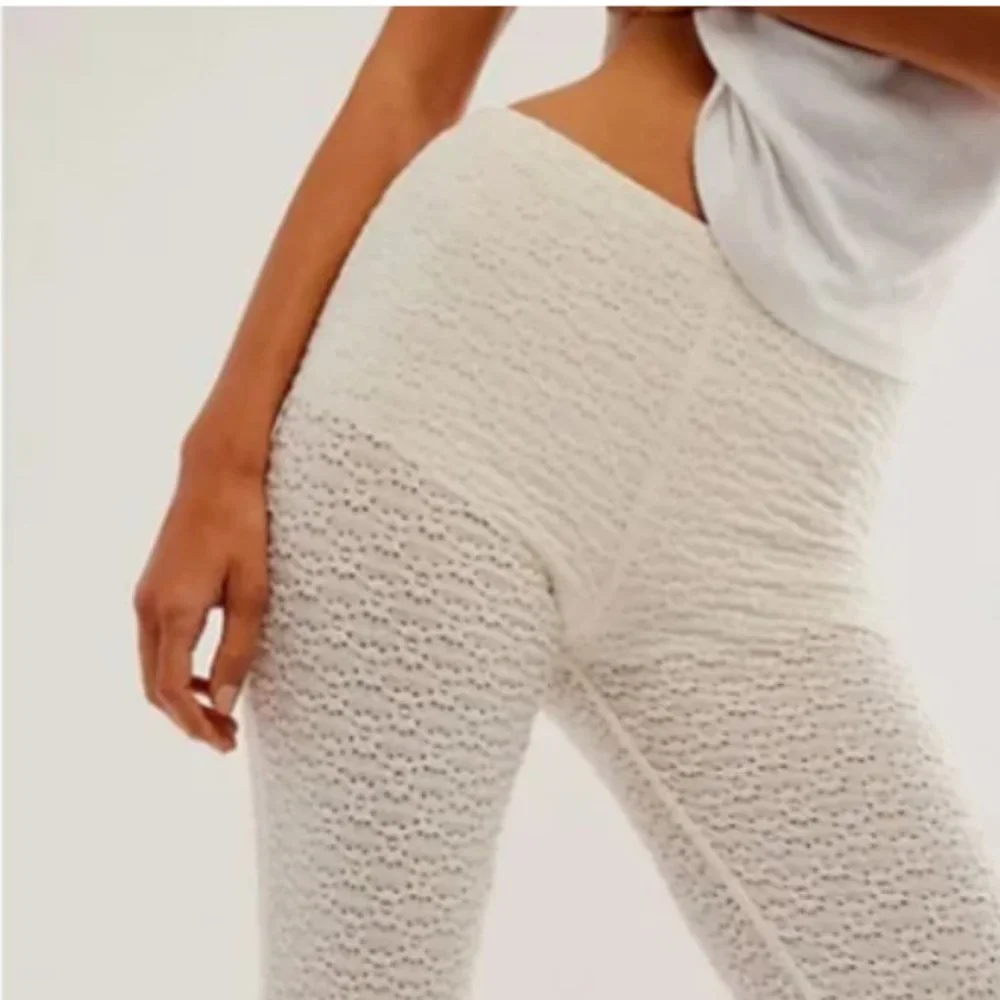 NWOT Free People FP One Ona Lace Flare Pants